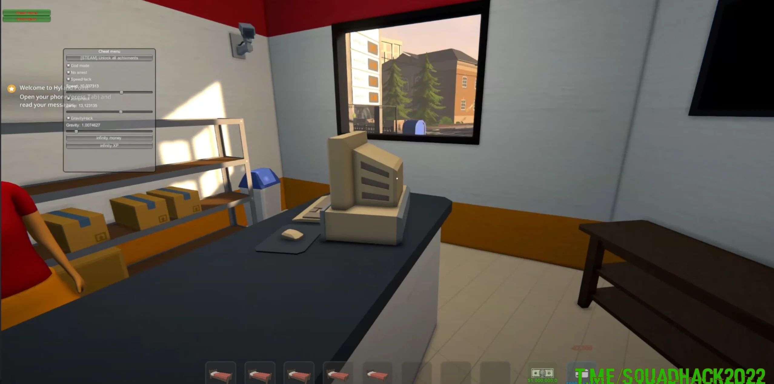 Чит на Schedule 1 - SquadHack #3