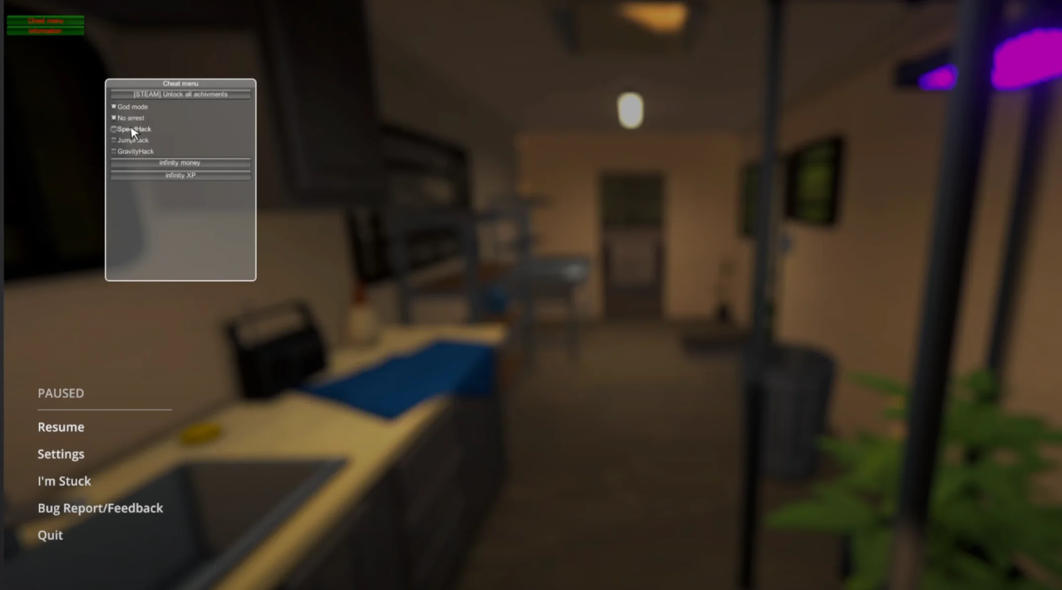 Бесплатный чит на Schedule 1 — SquadHack [GodMode, Money]