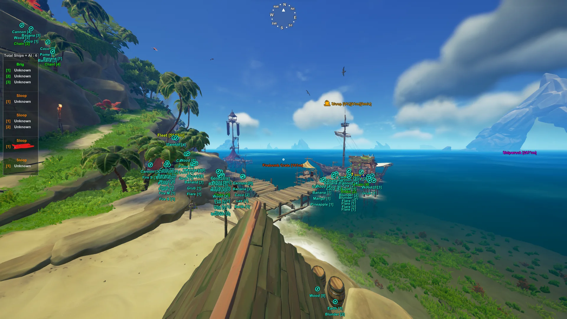 Чит на Sea of Thieves — Sea of Gods + Bypass [ESP, AimBot]