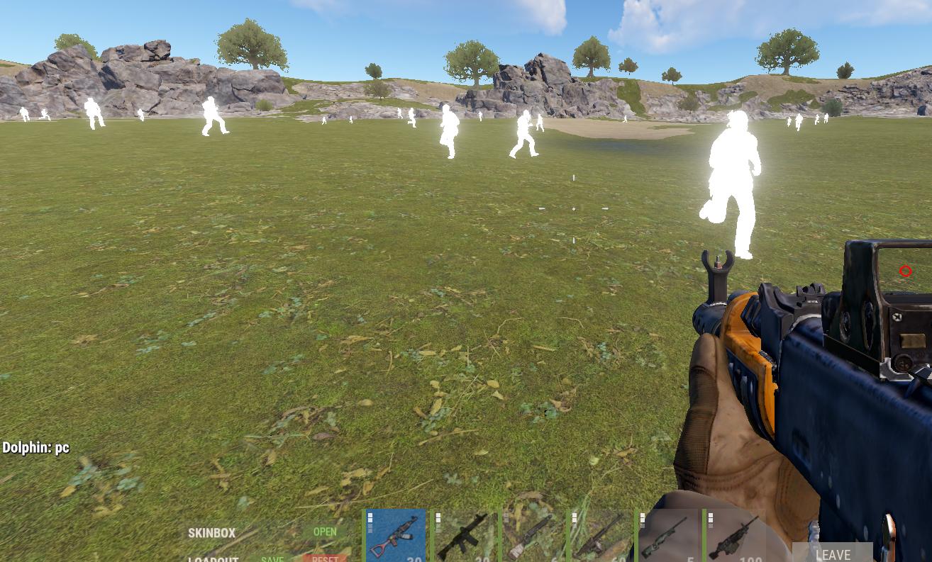 Скачать бесплатный чит на Раст ВХ, No Recoil, ESP [DMA]