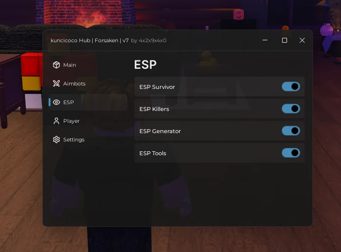Скрипт на Форсакен Роблокс Без Ключа [Стамина, Генераторы]