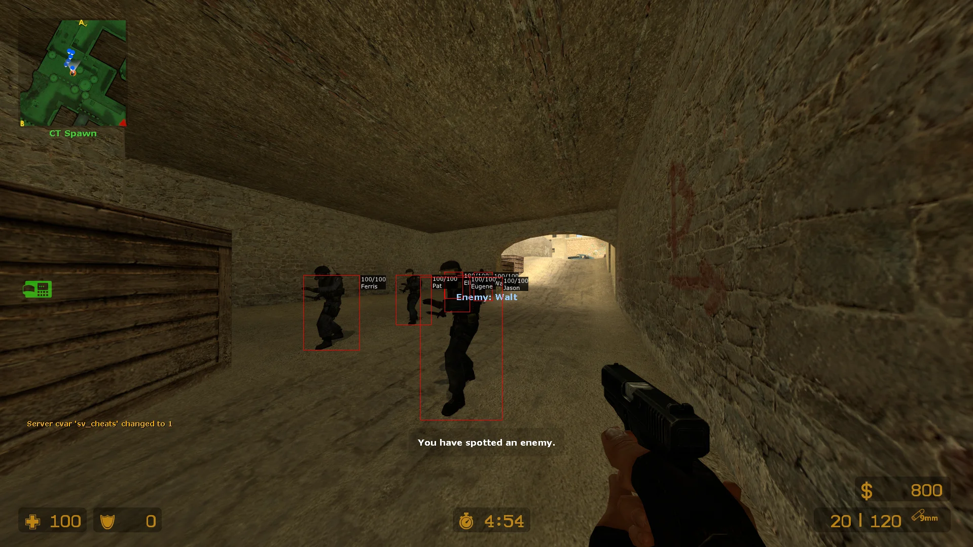 Демонстрация чита на КСС (CSS) #1