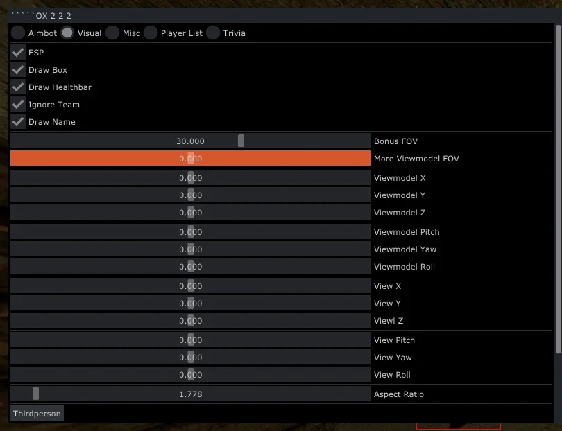 Демонстрация чита на КСС (CSS) #2