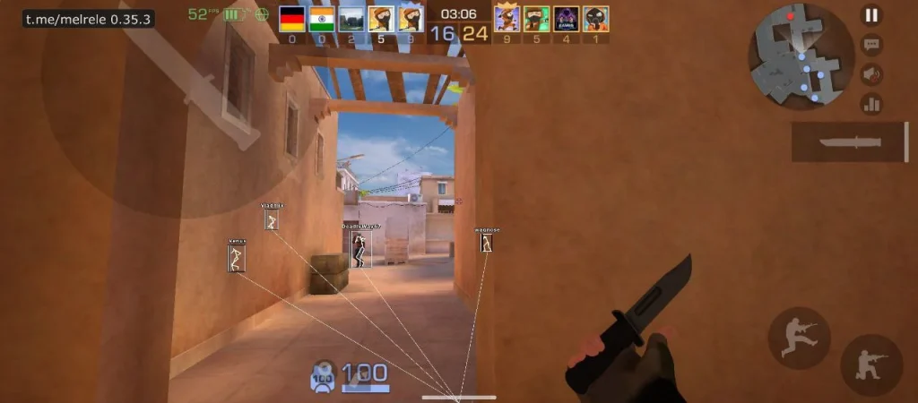 Функционал чита на Стандофф 2 (СО2) 0.35.3