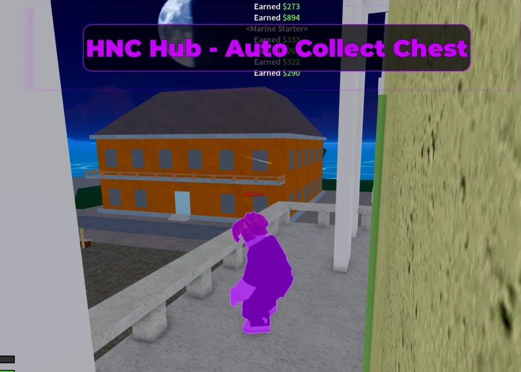 Скрипт без ключа на Блокс Фрукт Роблокс от HNC Hub - Авто фарм сундуков