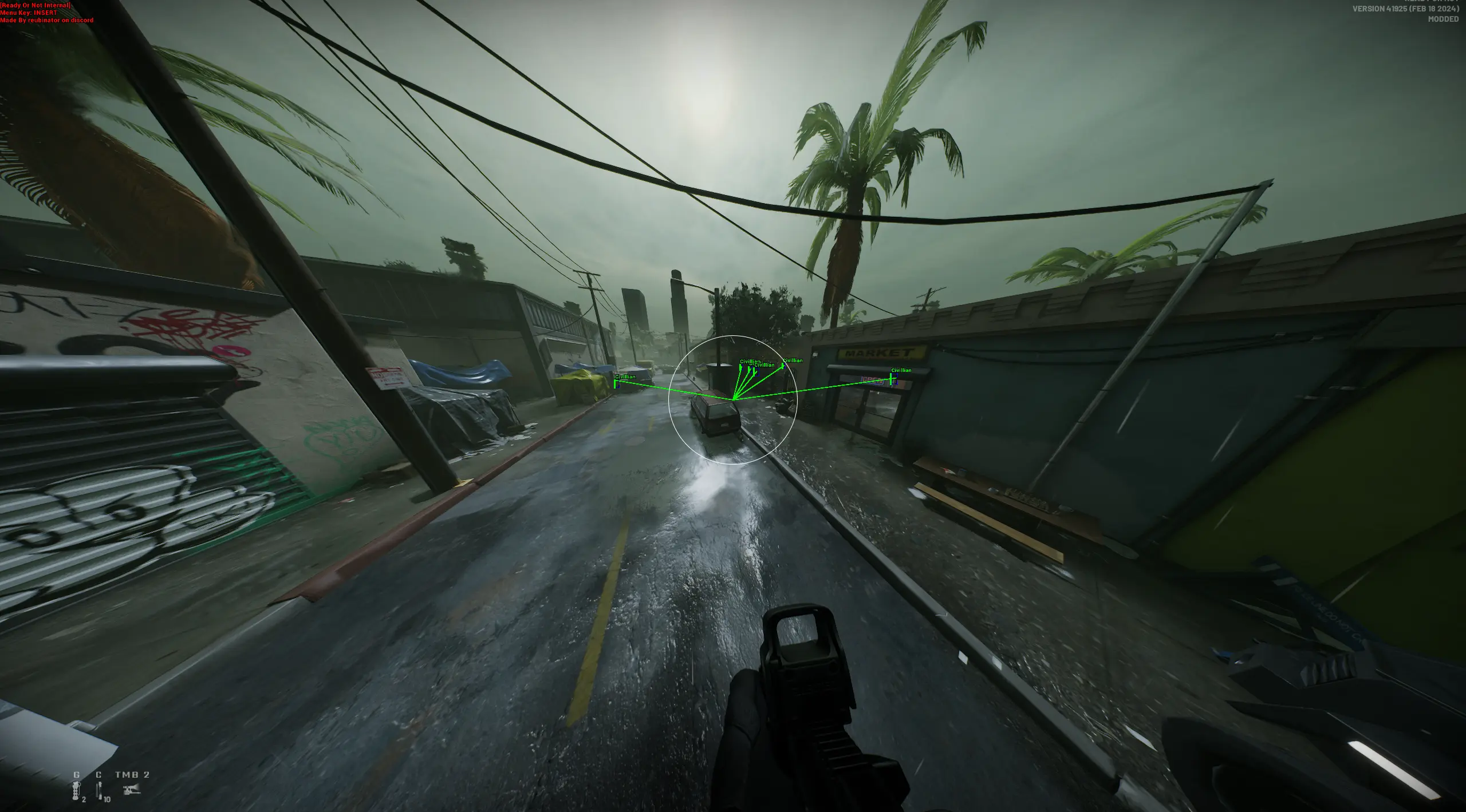 Бесплатный чит на Ready Or Not [Аим, Вх, Полет]