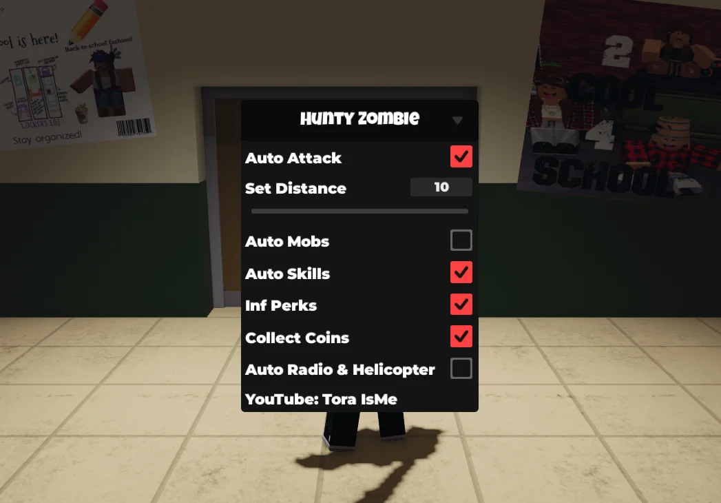 Скрипт на Hunty Zombie Роблокс Без Ключа [Авто Фарм]