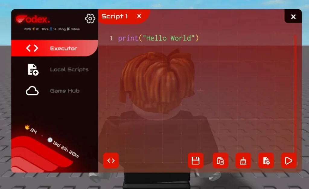 Codex (Кодекс) Roblox Lua Executor на Андроид