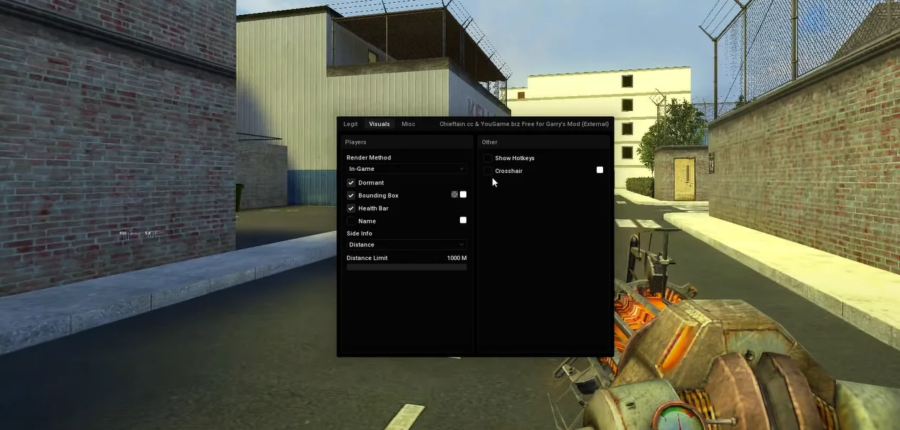 Бесплатный чит на Garry’s Mod [АИМ, ВХ, ОТДАЧА]