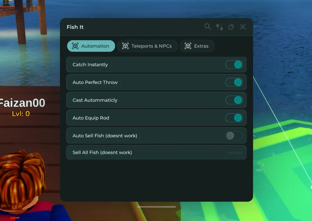 Скрипт на Fish It Hakariq Hub - Авто Фарм, Авто Продажа, Авто Пёрфект Бросок