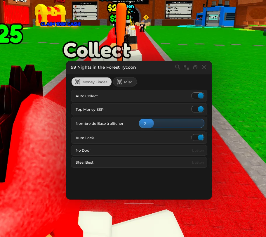 Скрипт на Украдите 99 ночей в лесу