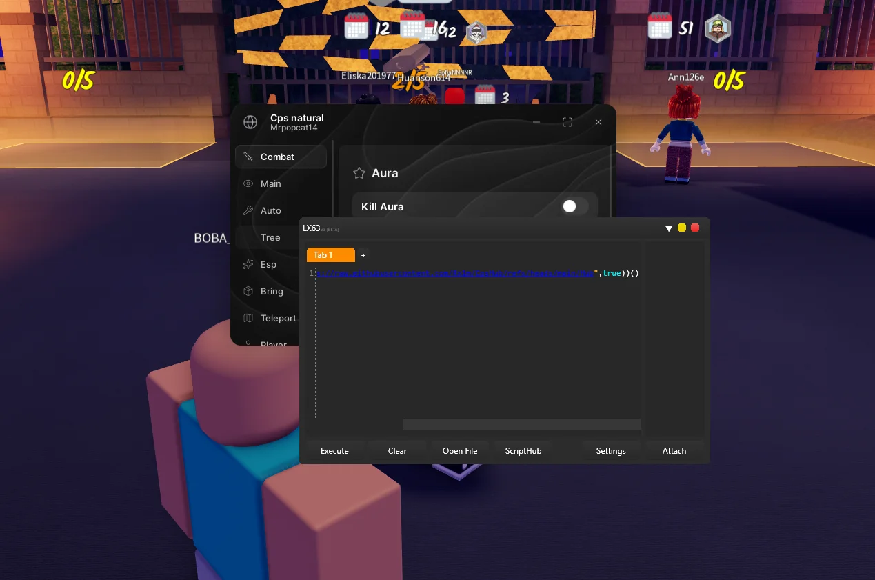 LX63 — Бесплатный Инжектор для Скриптов Роблокс на ПК
