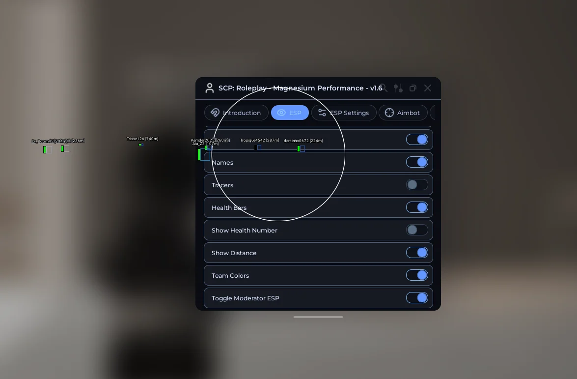 Скрипт на SCP: Roleplay в Роблокс без ключа [ВХ, АИМ]