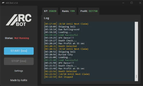 Чит на ARC Raiders — ARCBot [Фарм опыта, денег и ресурсов]