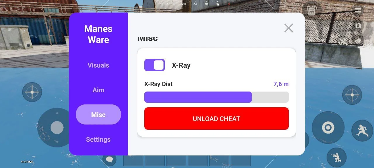 Меню чита на Oxide Survival