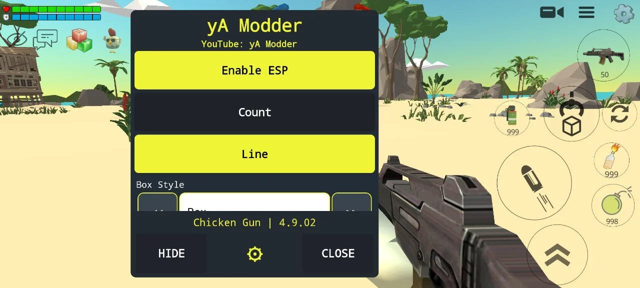 Чит на Chicken Gun (Чикен Ган) [Бессмертие, Все разблокировано]