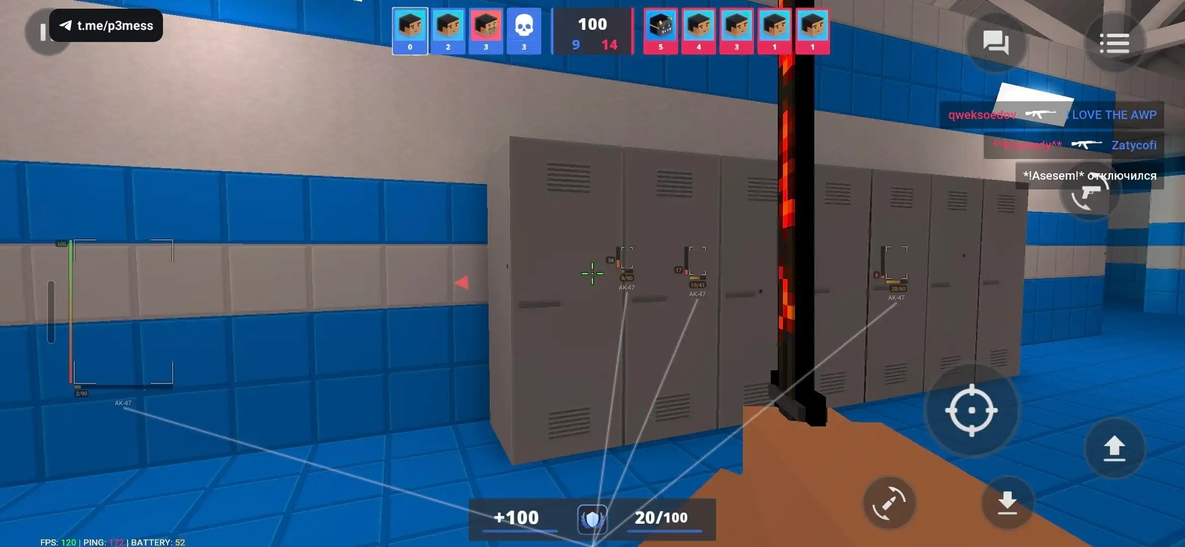 Чит на Block Strike 7.50.1 для Андроид — Esp, SilentAim и GodMode