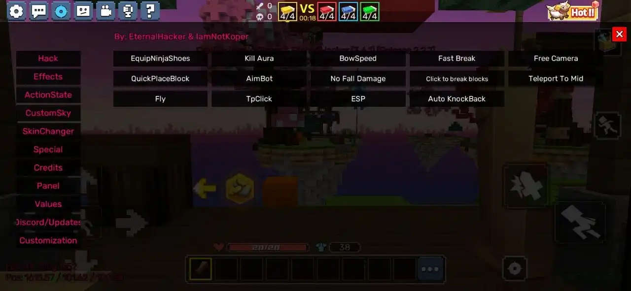 Чит на Blockman GO Бесплатно 2026 Андроид
